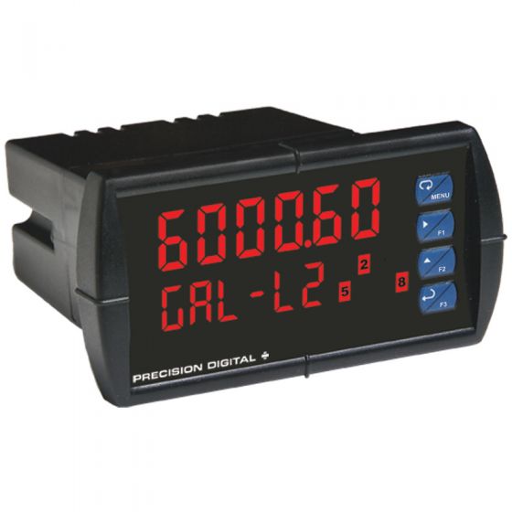Precision Digital ProVu PD6000-6R 265 VAC Dual-Line 6-Digit Process Meter