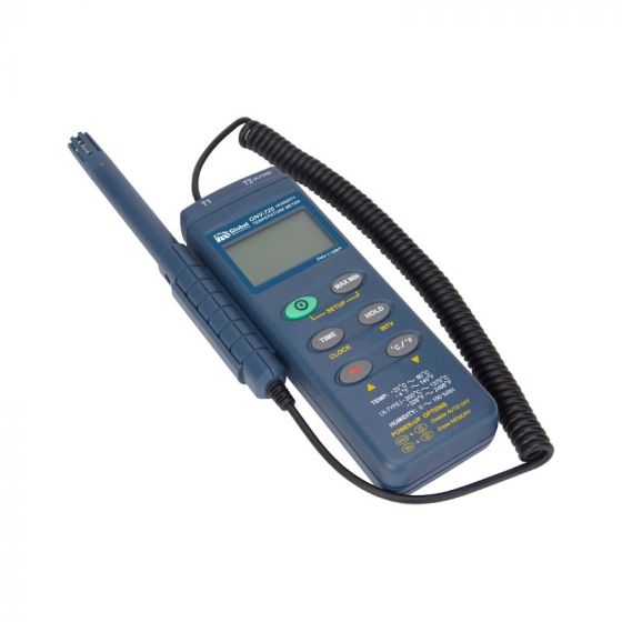 Global Specialties GNV-725 Humidity Temperature Meter with Data Logging 