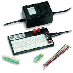 Global Specialties PRO-S-LAB Breadboard with External Power Supply & Jumper Wires PRO-S-LAB  