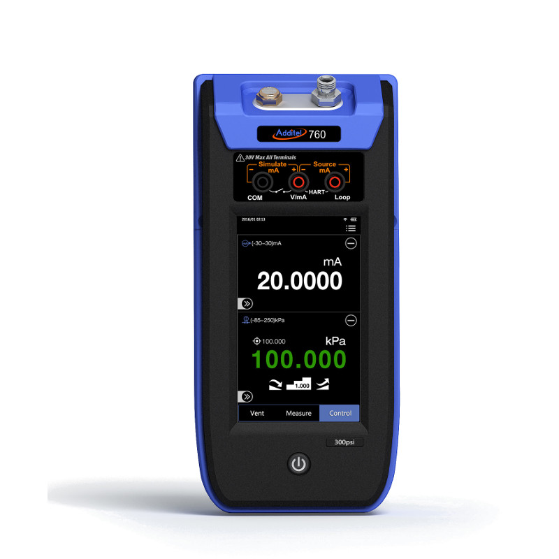 Additel ADT760-LLP-20 Automatic Handheld Pressure Calibrator (0.2%FS Accuracy)