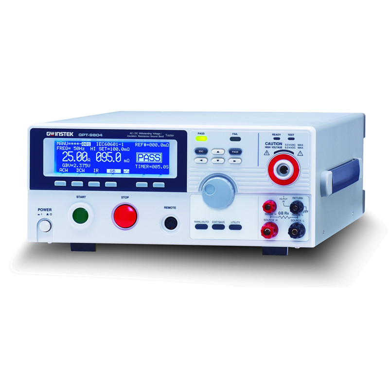 GW Instek GPT-9804 5000V AC - 6000V DC Hipot Tester and Safety Analyzer